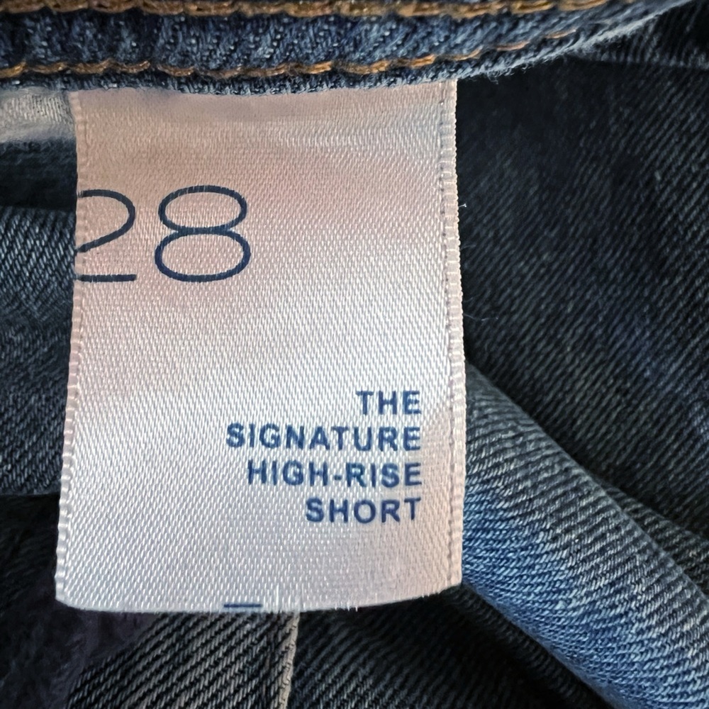 PILCRO HIGH RISE SHORT 28 URBAN OUTFITTERS Denim Blue Women's Shorts - Picture 4 of 7